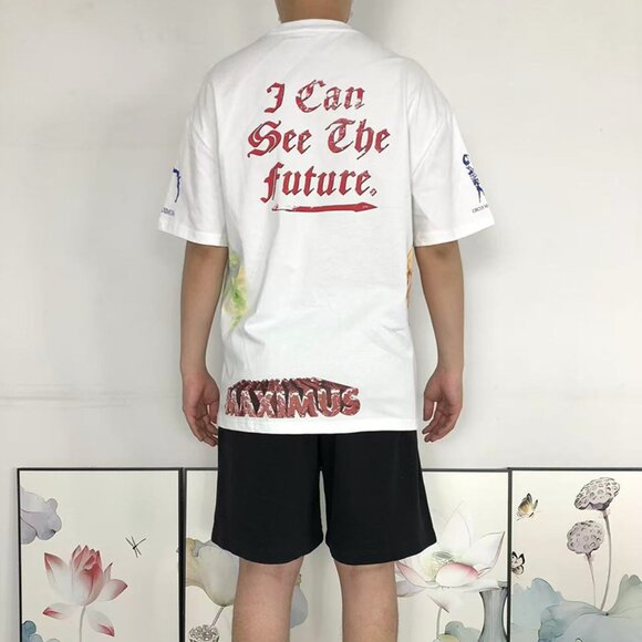 Travis Scott Utopia Circus Maximus See The Future Tee White - Picture 11 of 11